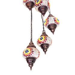 Low angle view of hanging light