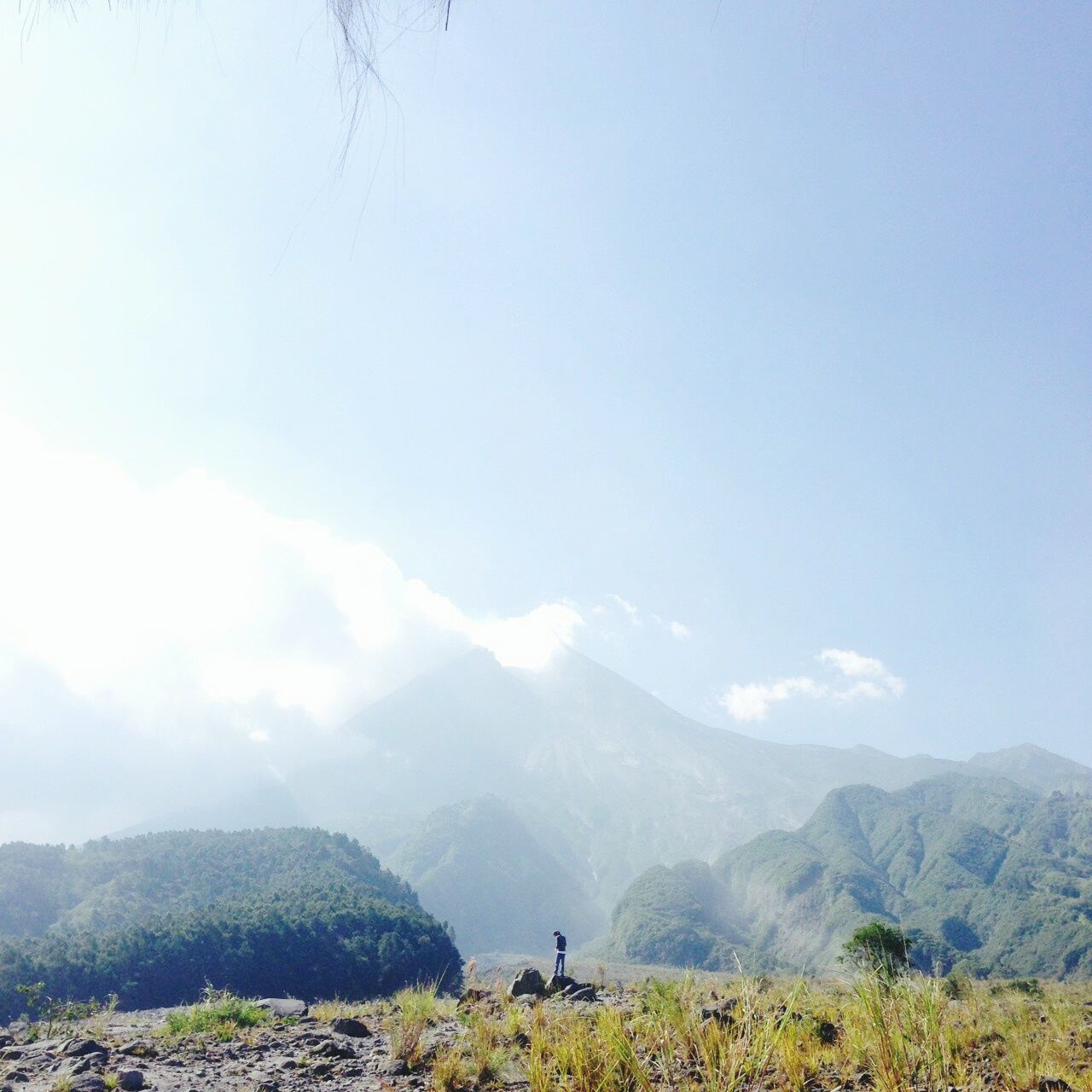 mountain, mountain range, tranquil scene, tranquility, scenics, landscape, beauty in nature, sky, nature, non-urban scene, remote, idyllic, hill, day, travel destinations, tourism, physical geography, countryside