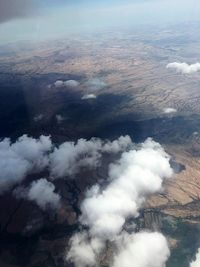 Aerial view of landscape