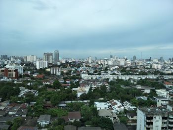 Cityscape against sky