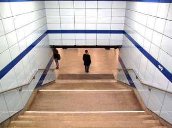 Staircase in building