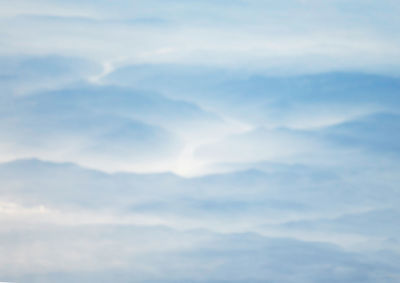 Low angle view of clouds in sky