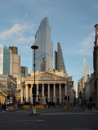 Bank station in the city of london