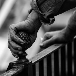 Cropped image of woman