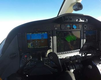 Low angle view of train