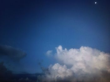 Low angle view of sky