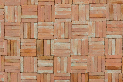 Full frame shot of wooden wall