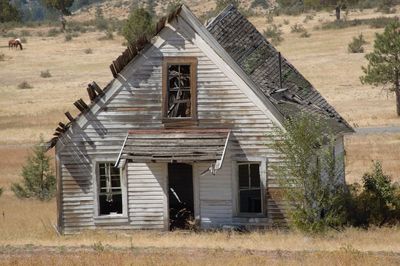 Exterior of old building