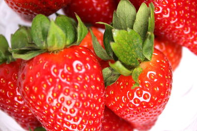 Close-up of strawberries