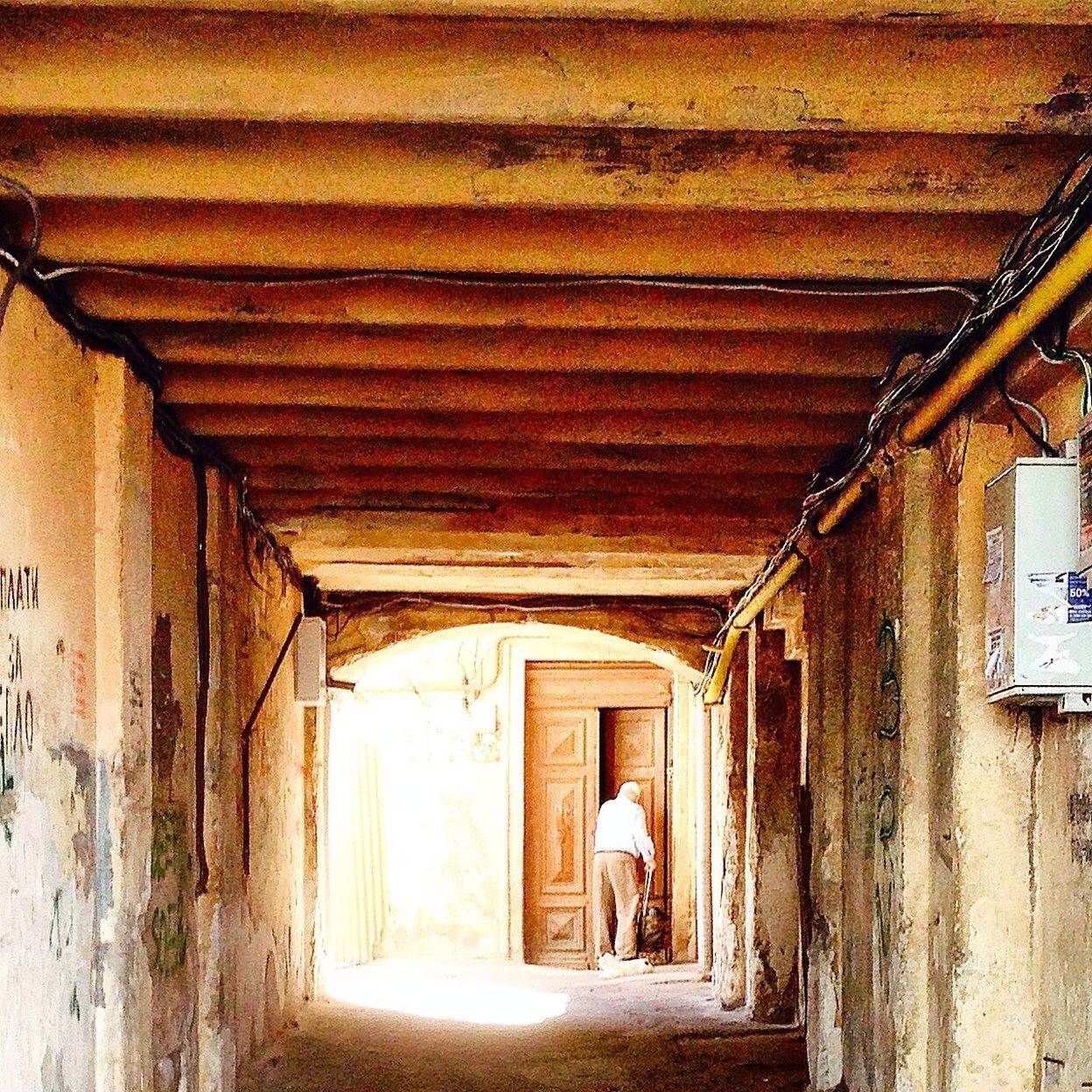 architecture, built structure, building exterior, indoors, old, abandoned, house, window, the way forward, door, deterioration, corridor, obsolete, building, wall - building feature, run-down, wall, damaged, weathered, narrow