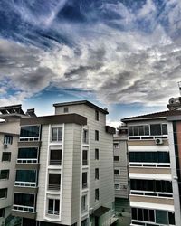 Residential building against sky