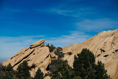 Rocky mountains at angeles national forest