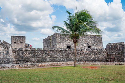 Old ruins against sky