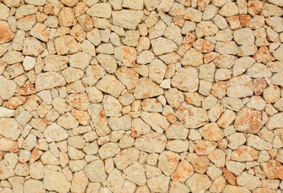 Full frame shot of stone wall