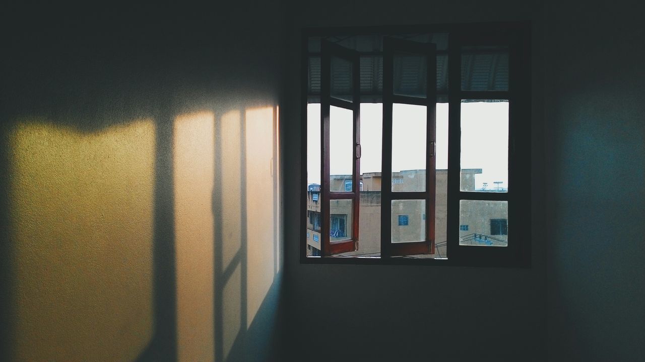 window, indoors, architecture, built structure, glass - material, transparent, home interior, house, building exterior, door, sunlight, no people, open, closed, absence, day, curtain, empty, reflection, shadow