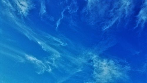 Close-up of blue sky