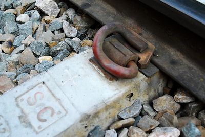 Close-up of rusty metal