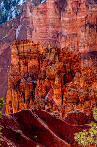 View of rock formation