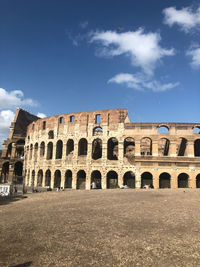 View of historical building against sky