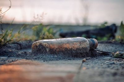 Close-up of rusty metal