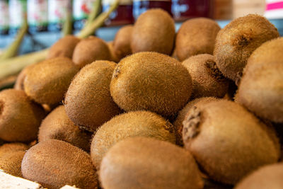 Close-up of fruits in market