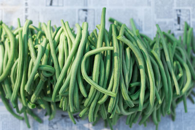 Close-up of green beans