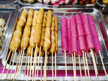 Close-up of food for sale