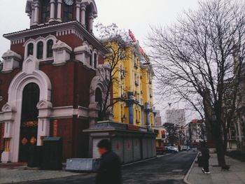 Buildings in city