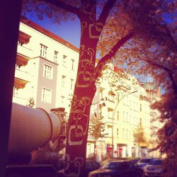 View of built structure in city