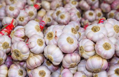 Full frame shot of vegetables for sale in market