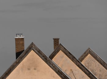 Low angle view of building against sky