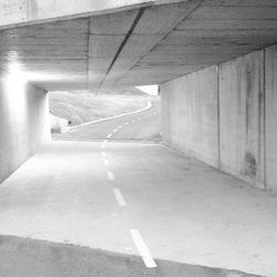 View of empty road