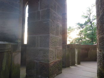 Corridor of old building