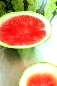 Close-up of red fruits in bowl