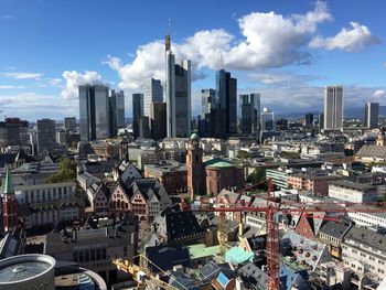 Scenic view of cityscape