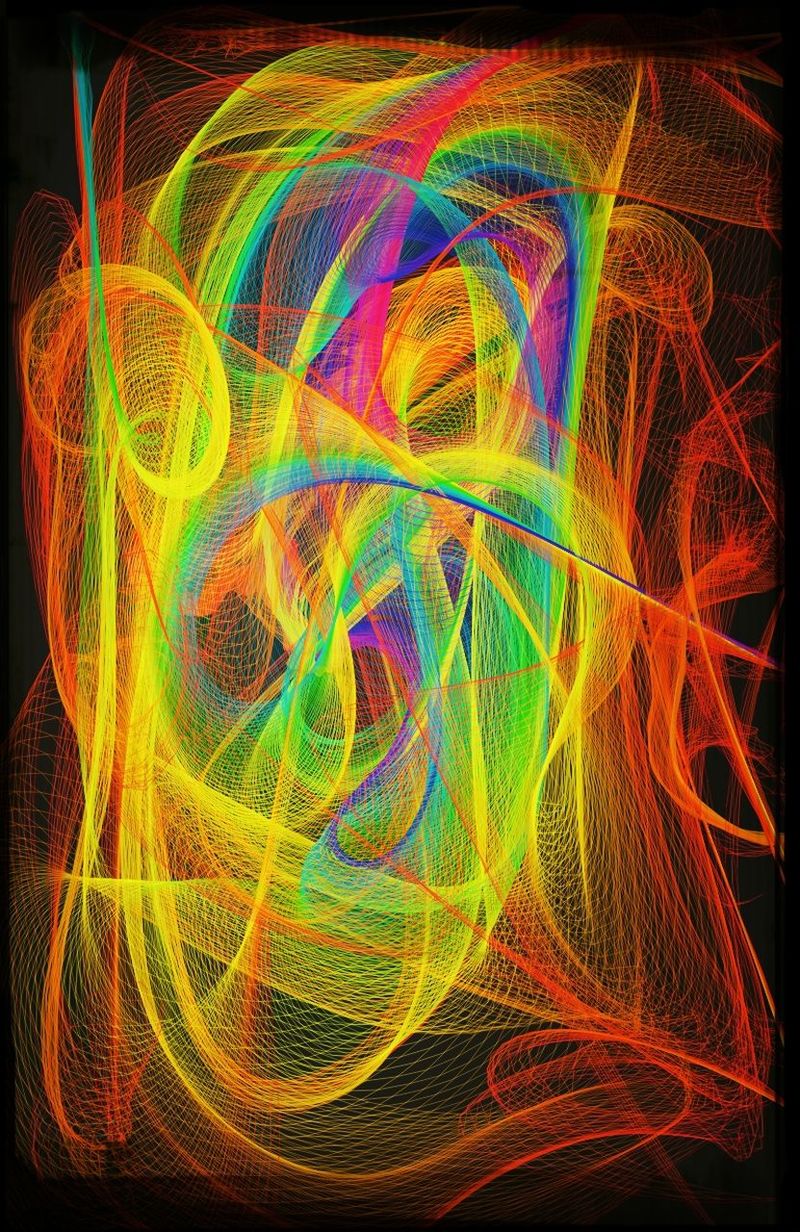 multi colored, illuminated, pattern, creativity, night, art, art and craft, indoors, colorful, full frame, design, abstract, backgrounds, decoration, transfer print, auto post production filter, close-up, glowing, no people, lighting equipment