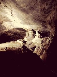 Scenic view of cave