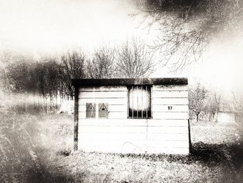 View of house against sky