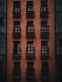 Full frame shot of residential building