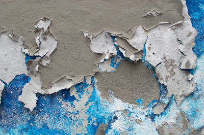 Full frame shot of weathered wall