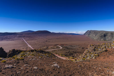 Plaine des sables, piton de la fournaise at reunion island