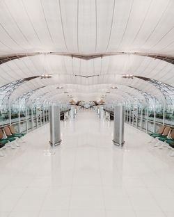 Interior of modern suvarnabhumi airport