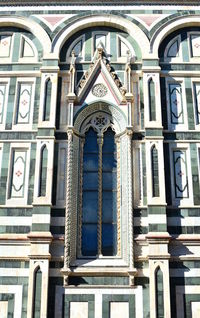 Low angle view of ornate building