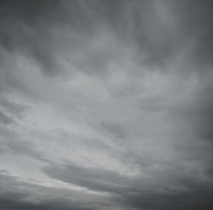 Low angle view of storm clouds in sky