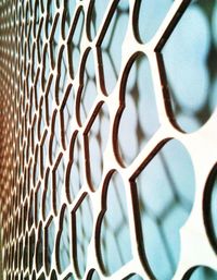 Full frame shot of metallic structure