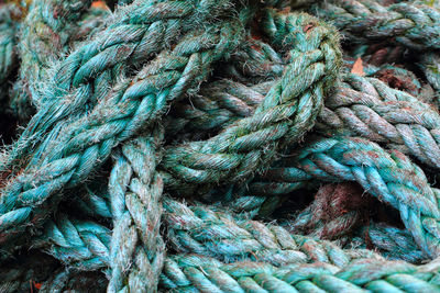 Full frame shot of rope