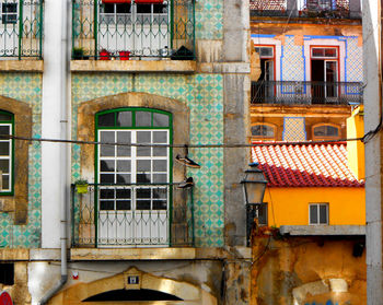 Low angle view of old building