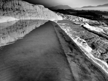 Travertine pool at pamukkale