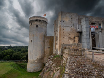 Castle dungeons , falaise, this medieval city was the birthplace of william the conqueror
