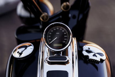 Close-up of vintage car